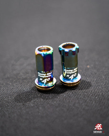 [IN STOCK] Project Kics R40 Lug & Lock Set (16 + 4pcs) / M12x1.25 / Neo Chrome