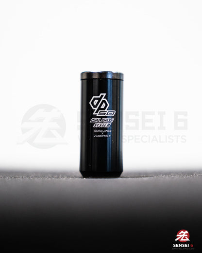 [IN STOCK] Project Kics Dual Phase System DP50 Lug Nut Set (20pcs) / M12x1.25 / Black