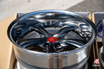 Work VSKF♯ / 18x10.5 +14, 18x10.5 +15 / 5x114.3 / Brilliant Silver Black (BSB)