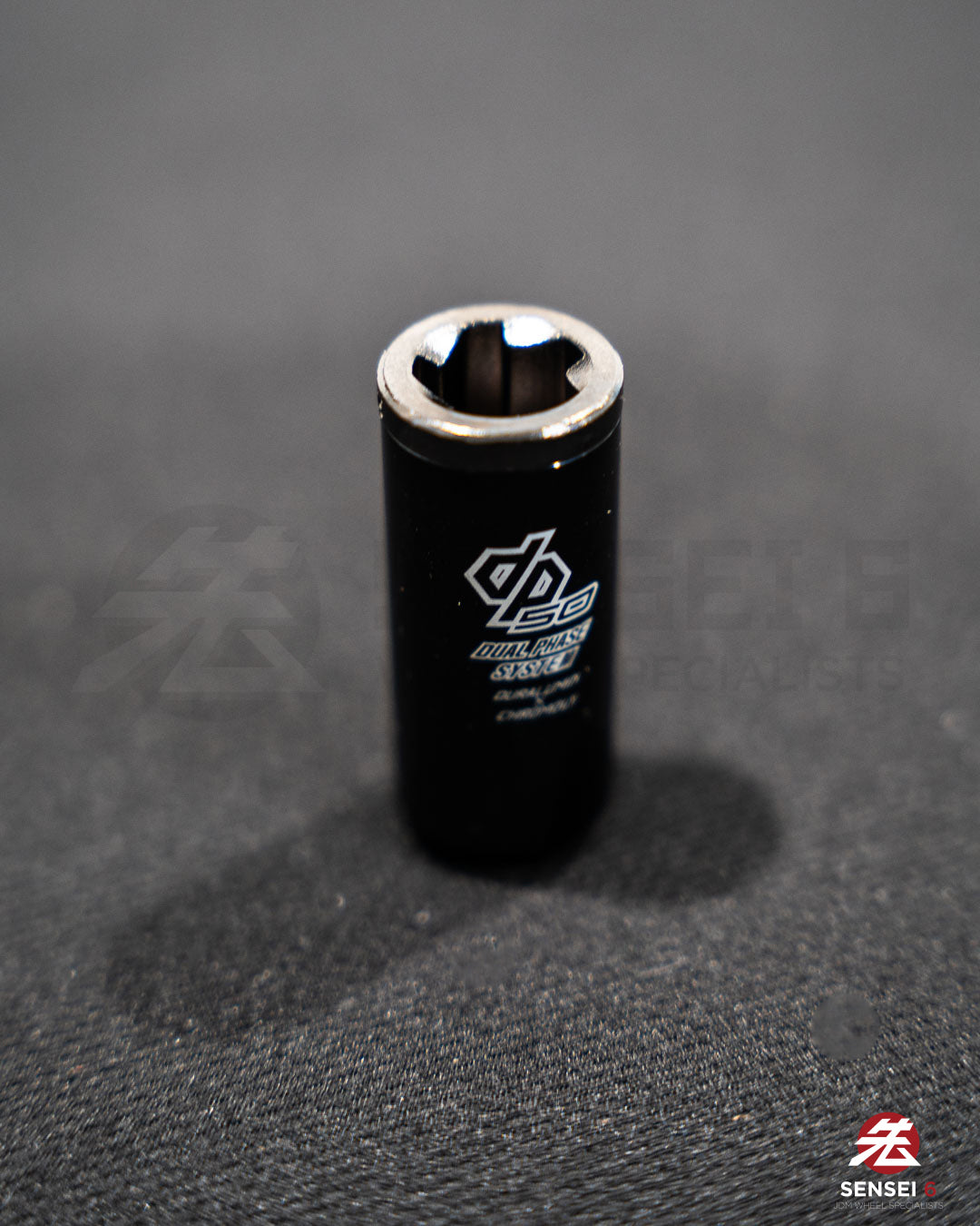 [IN STOCK] Project Kics Dual Phase System DP50 Lug Nut Set (20pcs) / M12x1.25 / Black