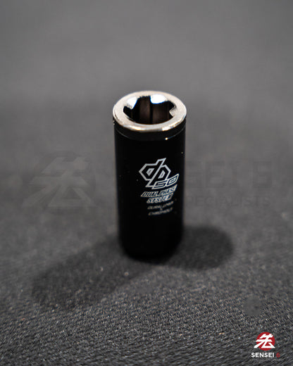 [IN STOCK] Project Kics Dual Phase System DP50 Lug Nut Set (20pcs) / M12x1.25 / Black