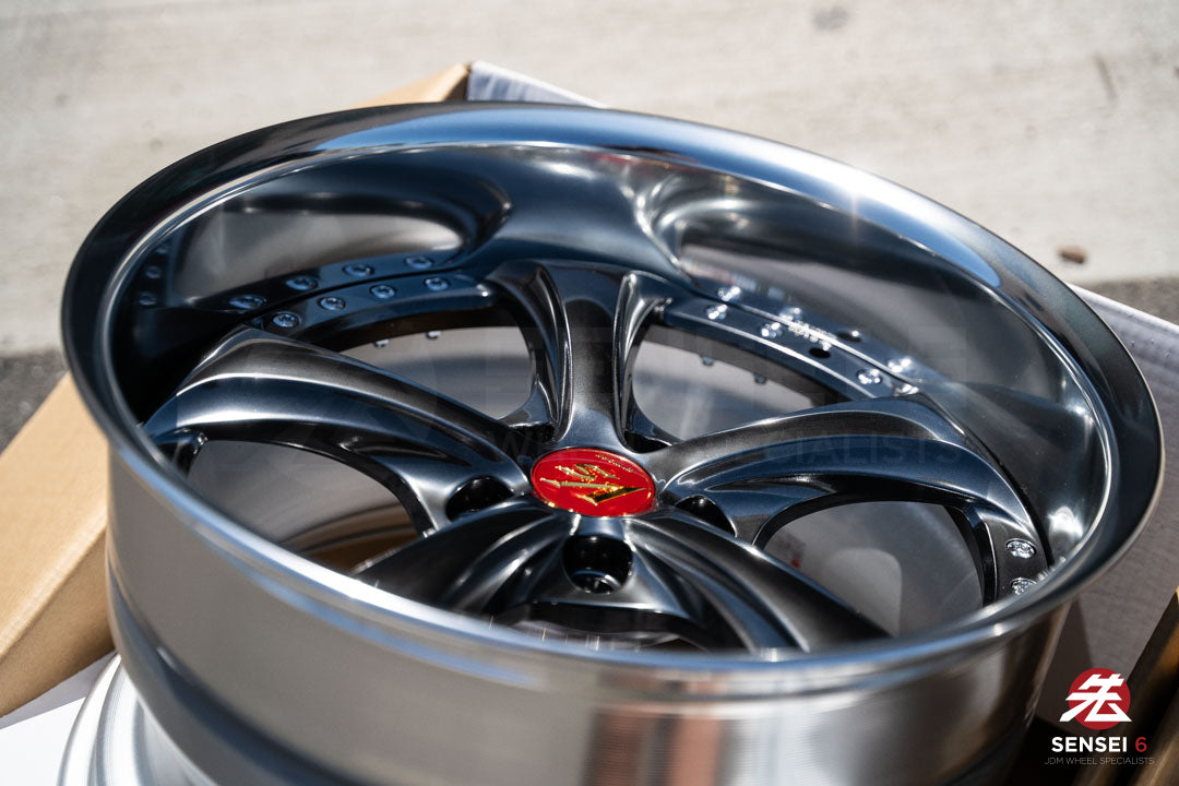 Work VSKF♯ / 18x10.5 +14, 18x10.5 +15 / 5x114.3 / Brilliant Silver Black (BSB)