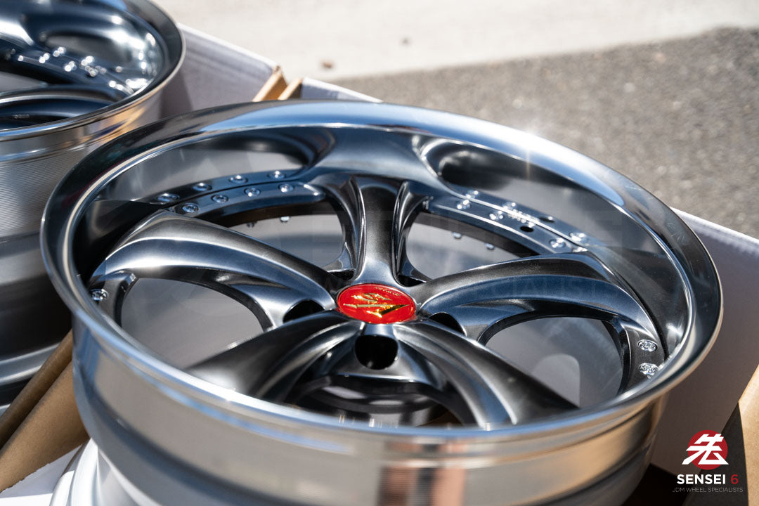 Work VSKF♯ / 18x10.5 +14, 18x10.5 +15 / 5x114.3 / Brilliant Silver Black (BSB)