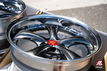 Work VSKF♯ / 18x10.5 +14, 18x10.5 +15 / 5x114.3 / Brilliant Silver Black (BSB)