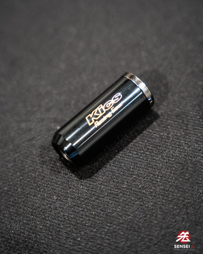 [IN STOCK] Project Kics Dual Phase System DP50 Lug Nut Set (20pcs) / M12x1.25 / Black