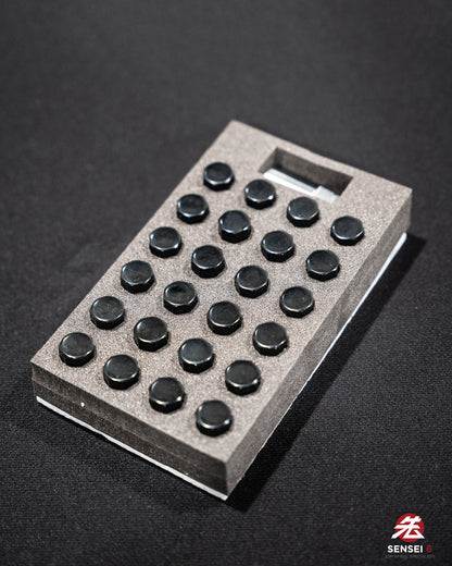 [IN STOCK] Project Kics Caliber 24 M14 (24pc) / M14x1.50 / Black