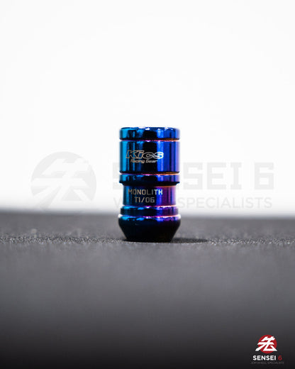 [IN STOCK] Project Kics Monolith TI/06 Lug Nut Set (20pcs) / M12x1.25 / IP Blue