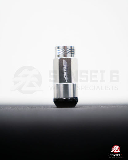 [IN STOCK] AME 50 Type 2pcs Shell Type Lock & Nut Set / M12x1.25 / Silver