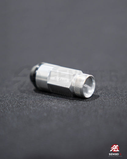 [IN STOCK] AME 50 Type 2pcs Shell Type Lock & Nut Set / M12x1.25 / Silver