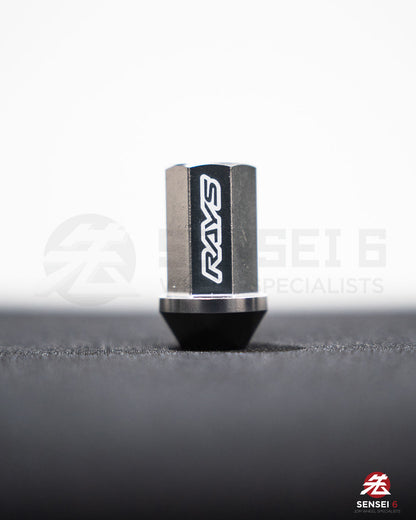 [IN STOCK] Rays Dura-Nut L42 Straight Lug & Lock Set (16 + 4pcs) / M12x1.25 / Gunmetallic