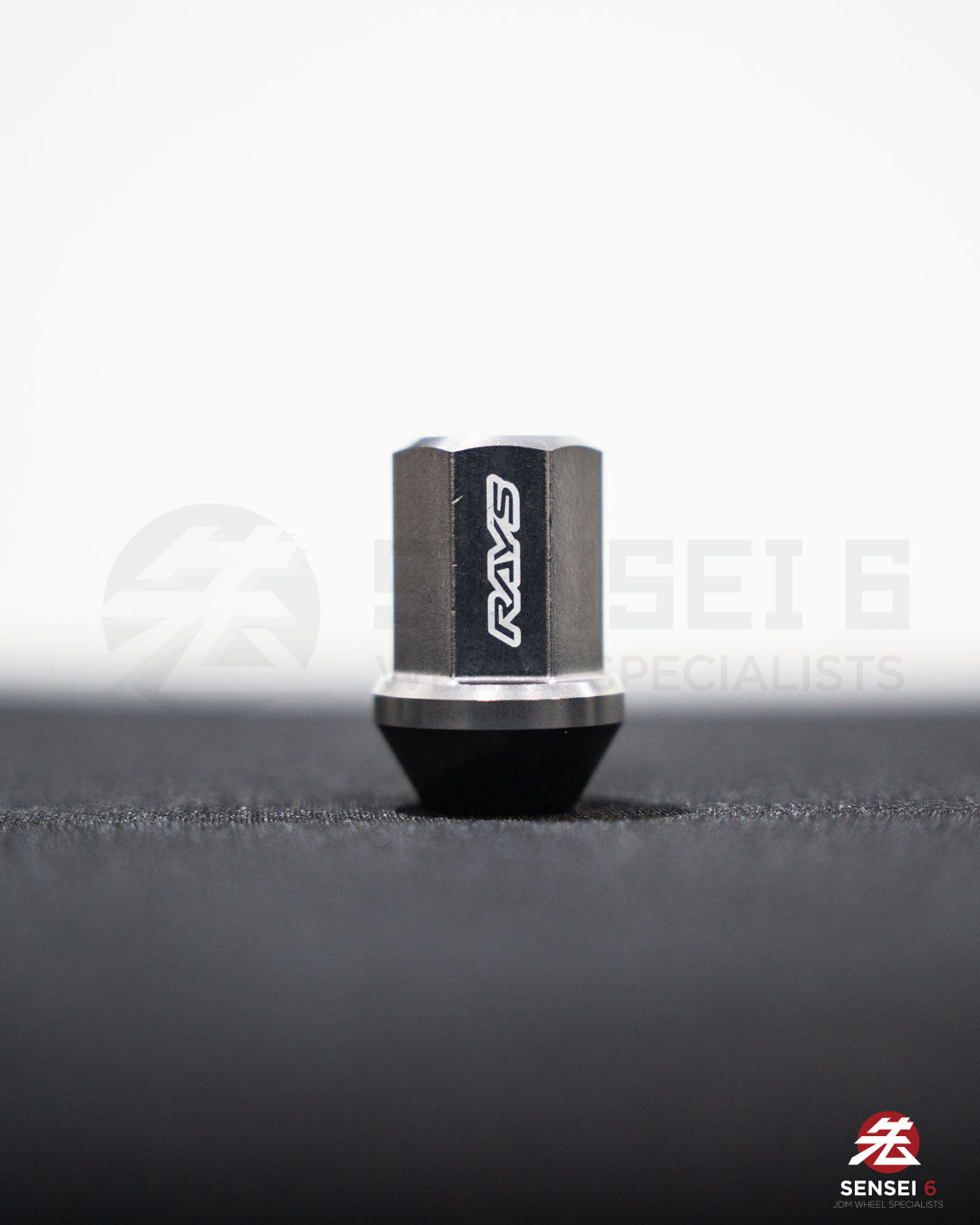 [IN STOCK] Rays Dura-Nut L37 Straight Lug & Lock Set (20 + 4pcs) / M12x1.50 / Gunmetallic