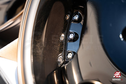 AME Shallen LX / 18x9 +18, 18x10 +18 / 5x114.3 / Black (BLK), Bronze Anodized Rim (G)