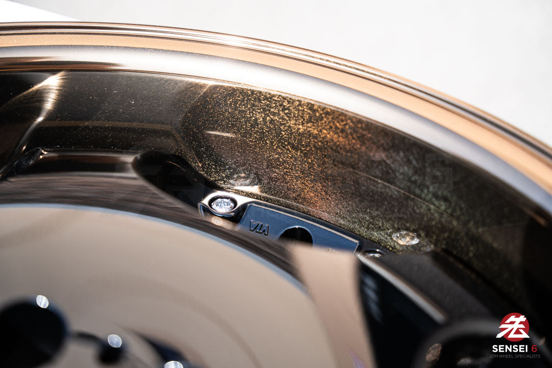 AME Shallen LX / 18x9 +18, 18x10 +18 / 5x114.3 / Black (BLK), Bronze Anodized Rim (G)
