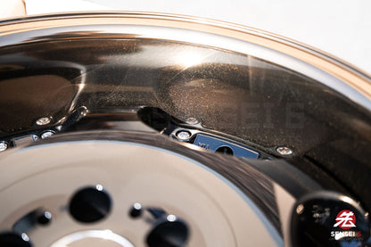 AME Shallen LX / 18x9 +18, 18x10 +18 / 5x114.3 / Black (BLK), Bronze Anodized Rim (G)