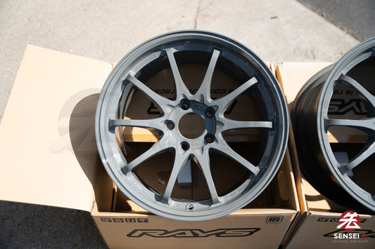 Volk CE28SL / 18x9.5 +35 / 5x120 / Brazos Grises