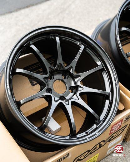Volk CE28N-Plus / 18x9.5 +38 / 5x114.3 / ダイヤモンドダークガンメタル