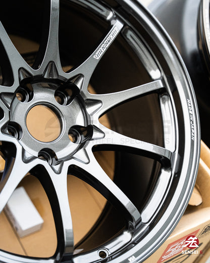 Volk CE28N-Plus / 18x9.5 +22 / 5x114.3 / ダイヤモンドダークガンメタル