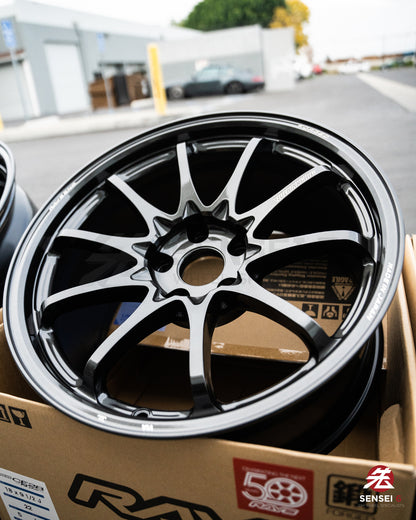 Volk CE28N-Plus / 18x9.5 +22 / 5x114.3 / ダイヤモンドダークガンメタル