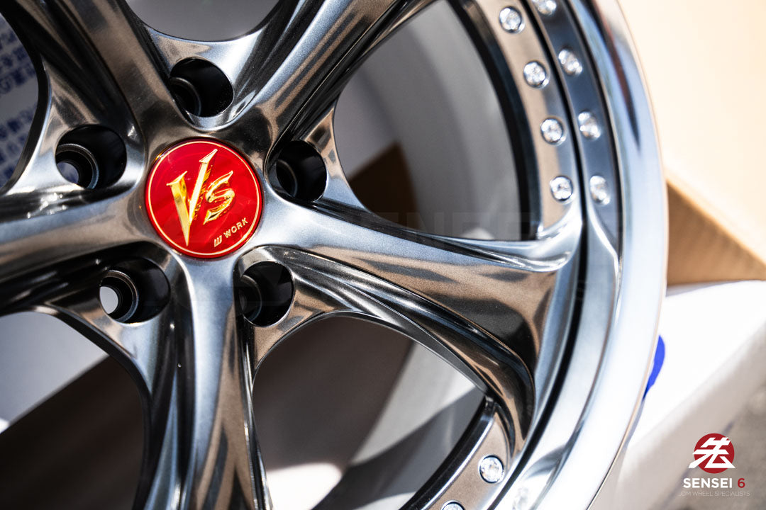 Work VSKF♯ / 18x9.5 +27 / 5x114.3 / Brilliant Silver Black (BSB)