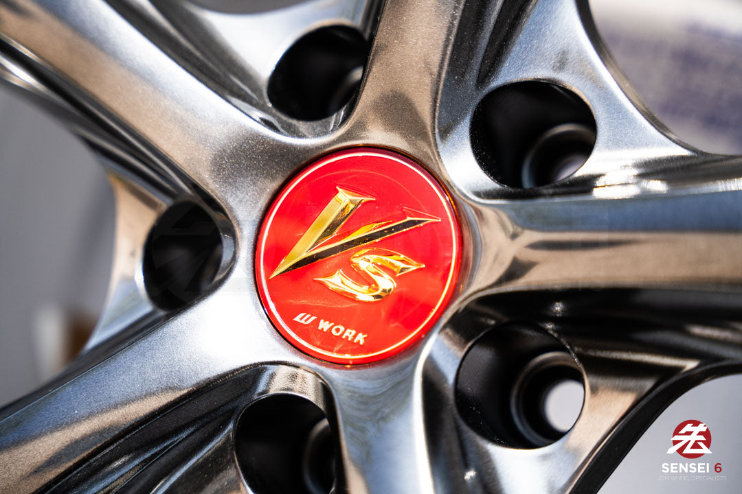Work VSKF♯ / 18x9.5 +27 / 5x114.3 / Brilliant Silver Black (BSB)