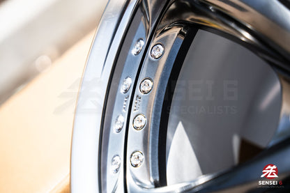 Work VSKF♯ / 18x9.5 +27 / 5x114.3 / Brilliant Silver Black (BSB)