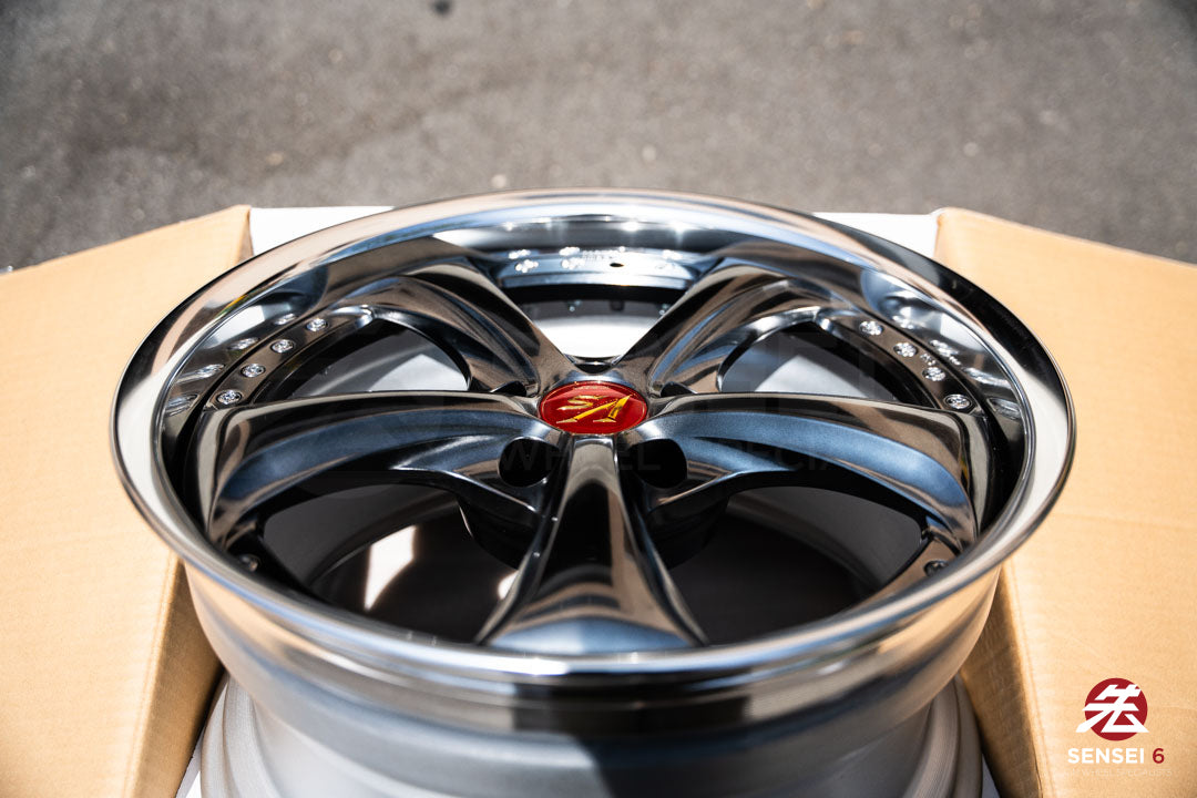 Work VSKF♯ / 18x9.5 +27 / 5x114.3 / Brilliant Silver Black (BSB)