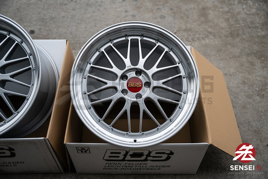 BBS LM / 20x10 +22, 20x11 +24 / 5x112 / Plata Diamante 