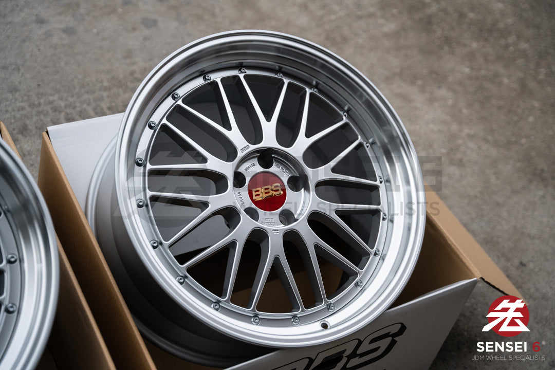 BBS LM / 20x10 +22, 20x11 +24 / 5x112 / Plata Diamante 