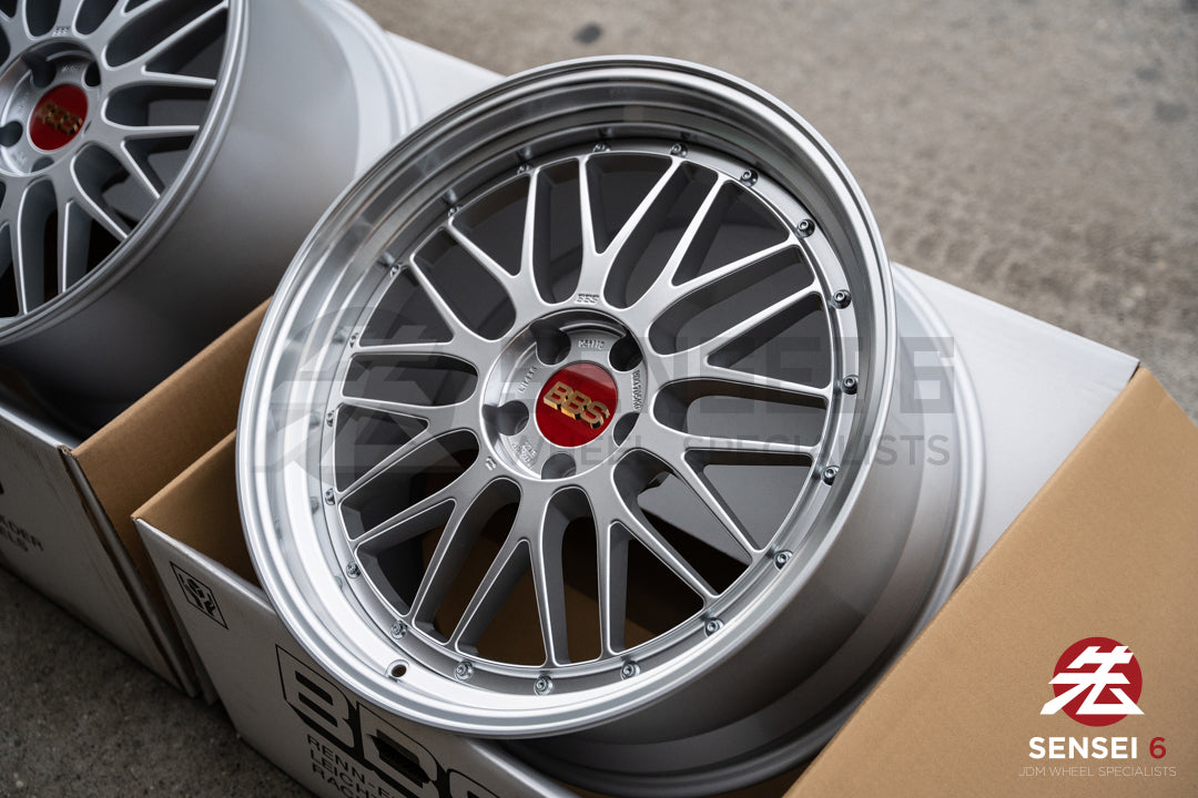 BBS LM / 20x10 +22, 20x11 +24 / 5x112 / Plata Diamante 