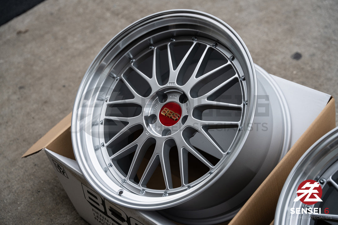 BBS LM / 20x10 +22, 20x11 +24 / 5x112 / Plata Diamante 