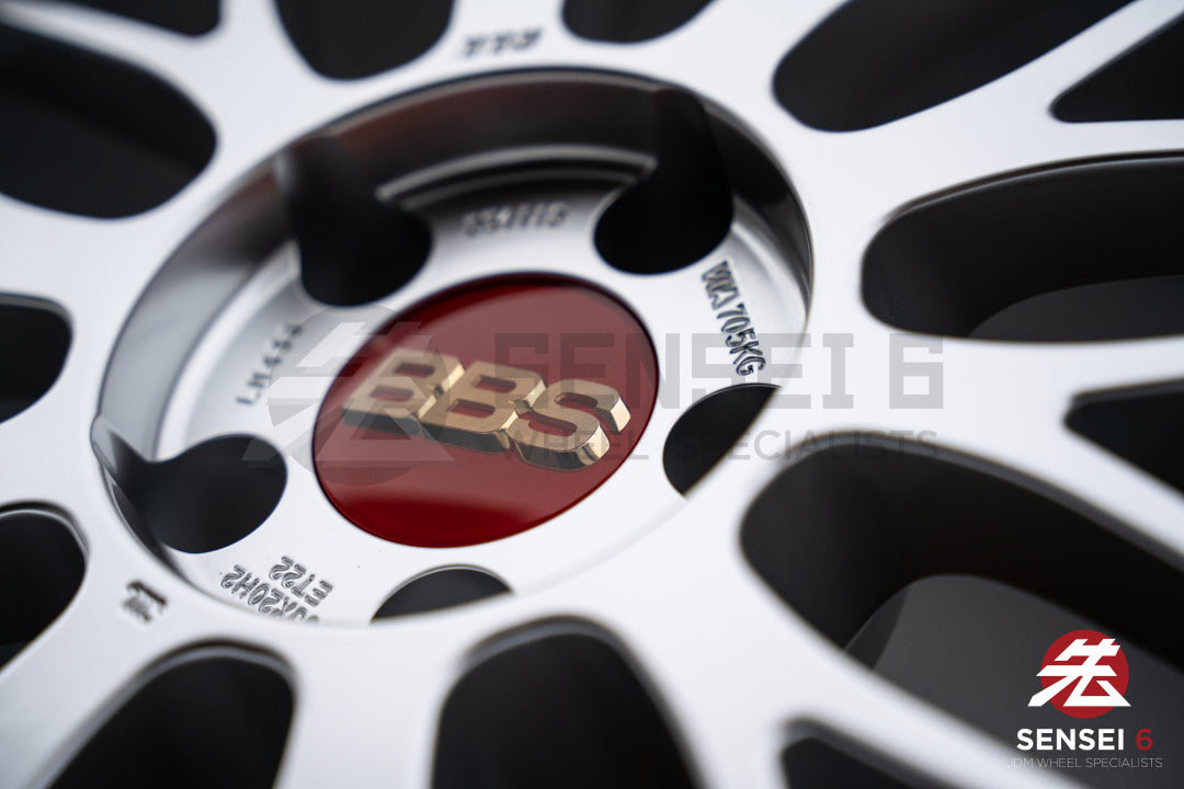 BBS LM / 20x10 +22, 20x11 +24 / 5x112 / Plata Diamante 