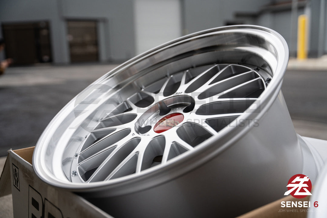 BBS LM / 20x10 +22, 20x11 +24 / 5x112 / Plata Diamante 