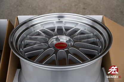 BBS LM / 20x10 +22, 20x11 +24 / 5x112 / Plata Diamante 