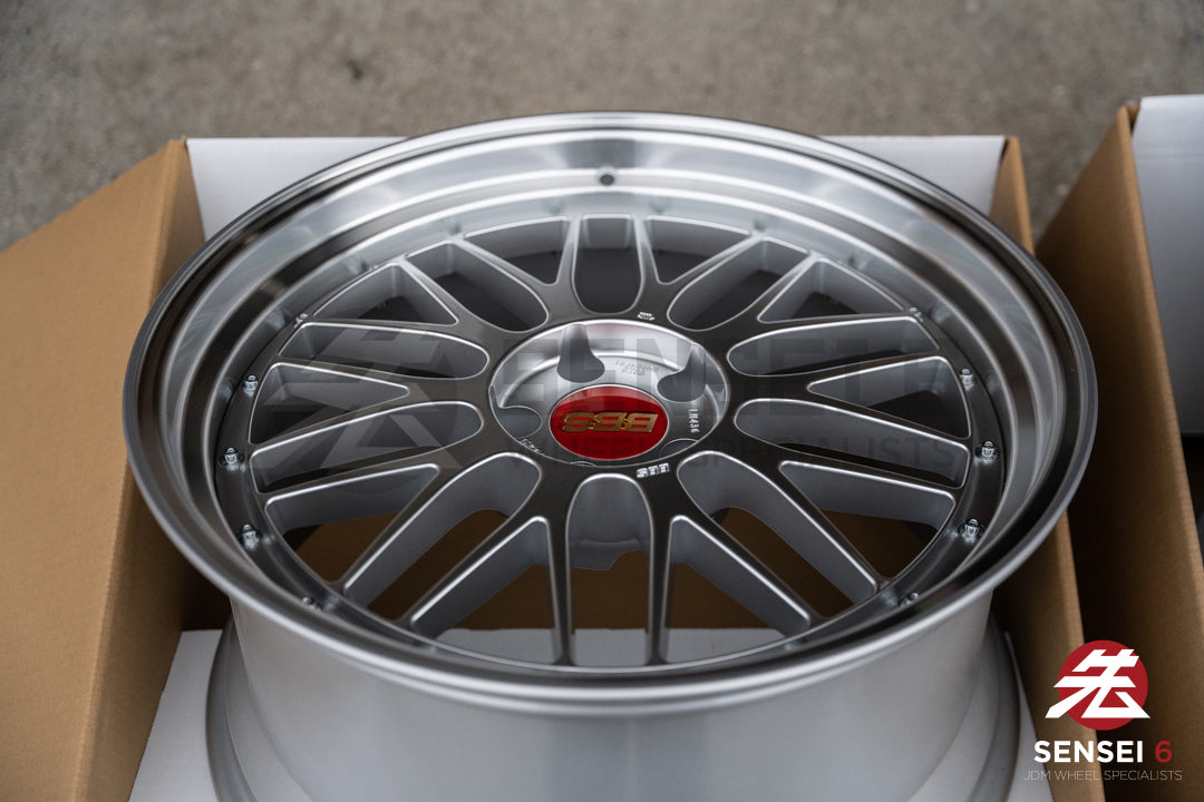 BBS LM / 20x10 +22, 20x11 +24 / 5x112 / Plata Diamante 