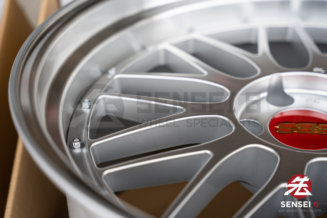 BBS LM / 20x10 +22, 20x11 +24 / 5x112 / Plata Diamante 