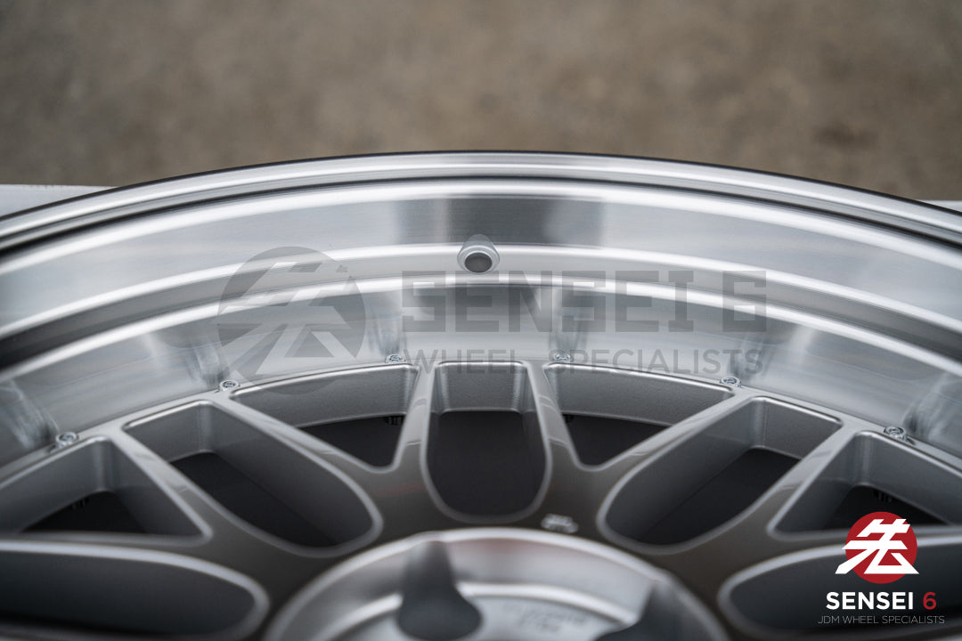 BBS LM / 20x10 +22, 20x11 +24 / 5x112 / Plata Diamante 
