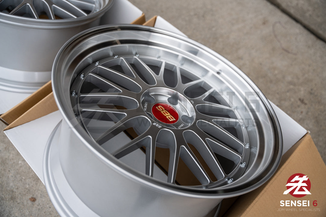 BBS LM / 20x10 +22, 20x11 +24 / 5x112 / Plata Diamante 