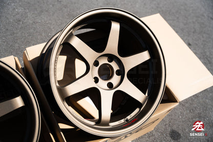 Volk TE37SL / 19x9.5 +21, 19x11 +34 / 5x120 / マットガンブロンズ (MZ)