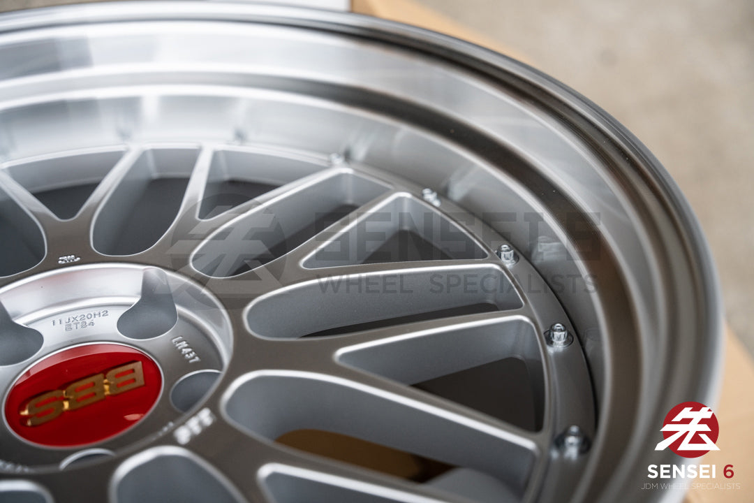 BBS LM / 20x10 +22, 20x11 +24 / 5x112 / Plata Diamante 