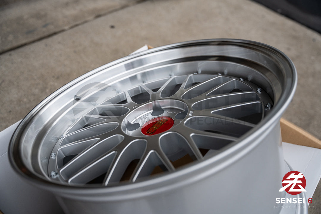BBS LM / 20x10 +22, 20x11 +24 / 5x112 / Plata Diamante 