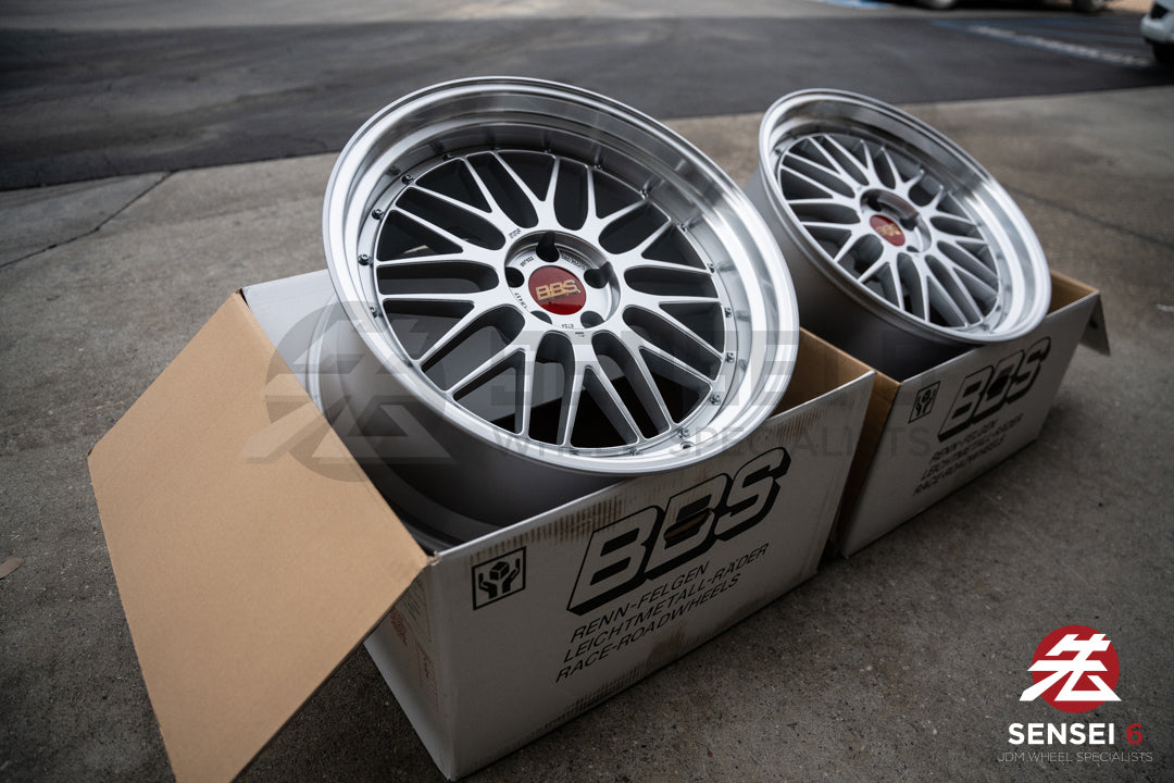 BBS LM / 20x10 +22, 20x11 +24 / 5x112 / Plata Diamante 