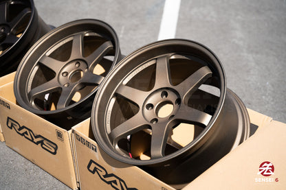 Volk TE37SL / 19x9.5 +21, 19x11 +34 / 5x120 / マットガンブロンズ (MZ)