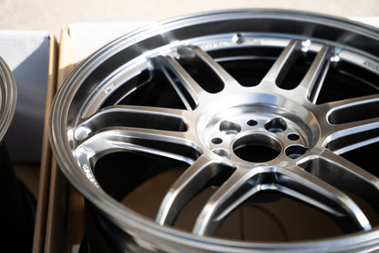 AME Tracer TM02 / 18x9.5 +38 / 5x100 / Hyper Silver