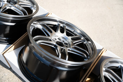 AME Tracer TM02 / 18x9.5 +38 / 5x100 / Hyper Silver