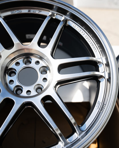 AME Tracer TM02 / 18x9.5 +38 / 5x100 / Hyper Silver