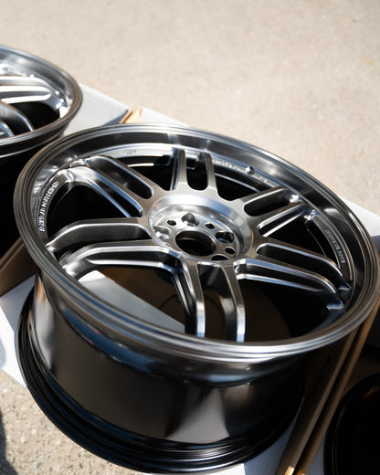 AME Tracer TM02 / 18x9.5 +38 / 5x100 / Hyper Silver