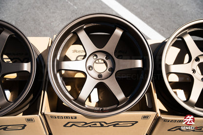 Volk TE37SL / 19x9.5 +22、19x10.5 +35 / 5x112 / ダイヤモンドシルバー