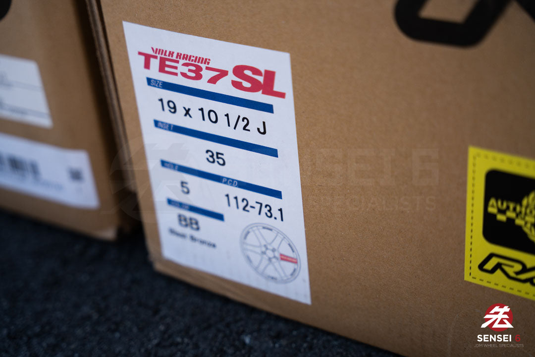 Volk TE37SL / 19x9.5 +22、19x10.5 +35 / 5x112 / ダイヤモンドシルバー