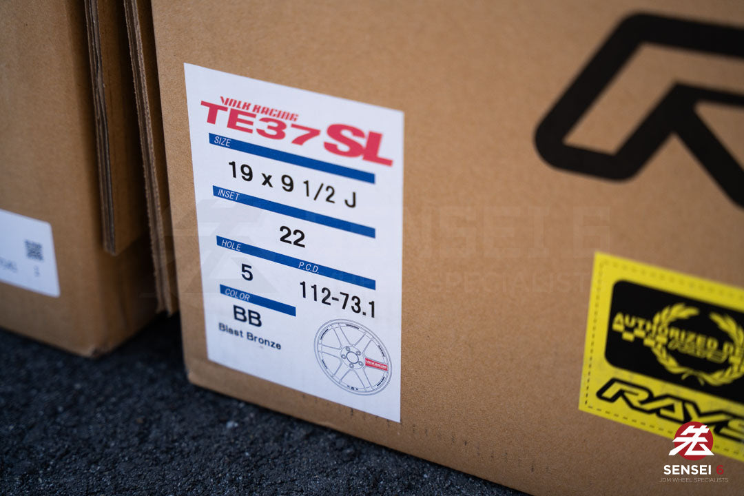 Volk TE37SL / 19x9.5 +22、19x10.5 +35 / 5x112 / ダイヤモンドシルバー