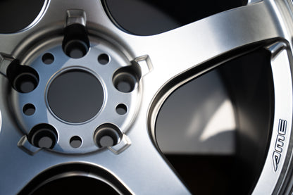 AME Tracer GTV / 18x10.5 +25 / 5x114.3 / Matte Hyper Silver